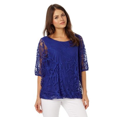 Phase Eight Cecily burnout top